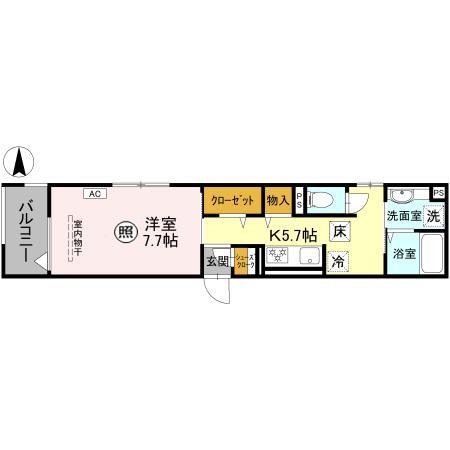 La Maison 表町の間取り