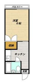 ピアメゾン・102号室の間取り