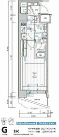 ＳＹＦＯＲＭＥ　ＦＵＤＯＭＡＥ・401号室の間取り