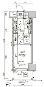 メインステージ南砂町ＩＩ・1307号室の間取り