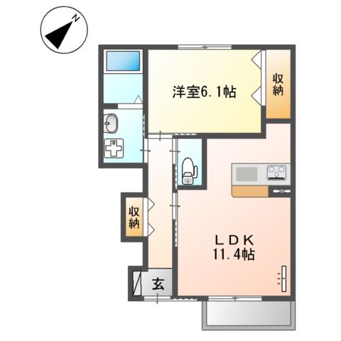 e-フォレストの間取り