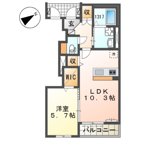 トレノアの間取り