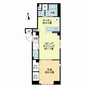 ルミケオ大手町の間取り