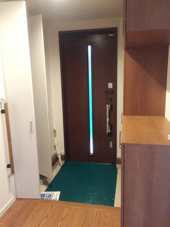 6/9 玄関