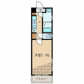 ピアコートＴＭ新宿戸山・302号室の間取り