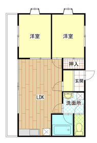モリタコテージの間取り
