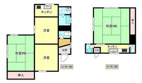 狭山市青柳アパート・201号室の間取り