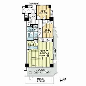 シエルグランデふなばし海神の間取り