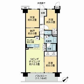 リビオシティ船橋高根台の間取り