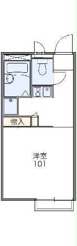 レオパレス松風の間取り