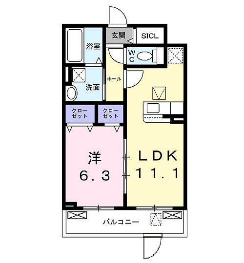 和幸館の間取り