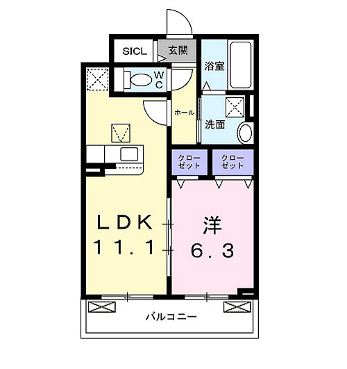 和幸館の間取り
