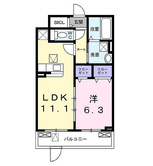 和幸館の間取り