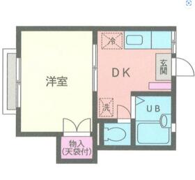 エコーハイツの間取り