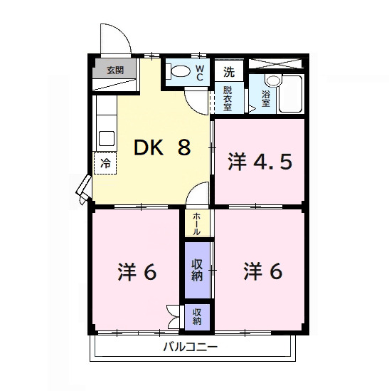 ニューパレスの間取り
