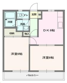 フォレストBの間取り