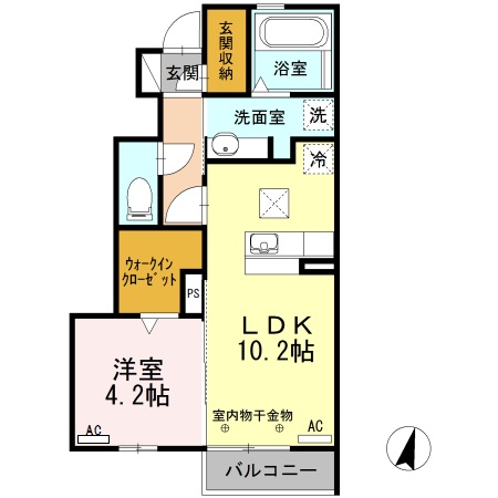 グランメール掛川の間取り