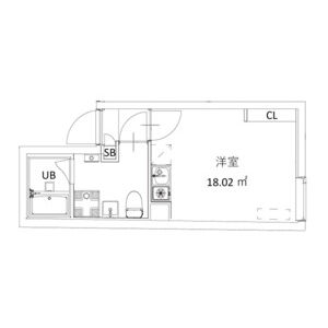 フラシア北赤羽の間取り