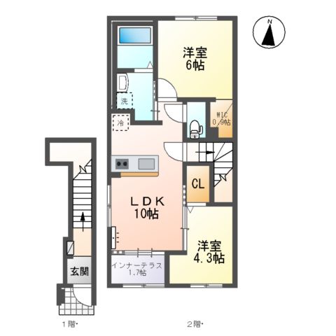 ブリスフォートの間取り