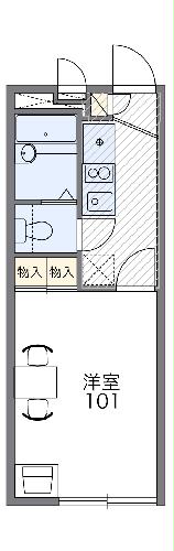 レオパレスイーグルの間取り