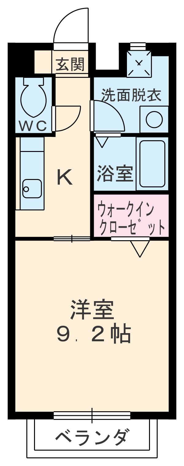 セントーレ上原の間取り