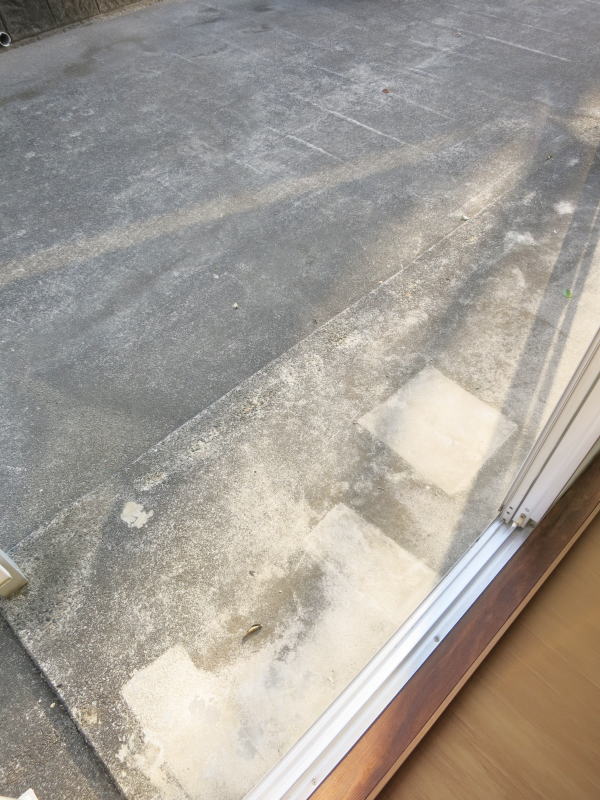 12/24 バルコニー