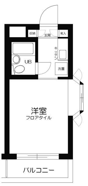 ユースフル祐天寺No.2の間取り