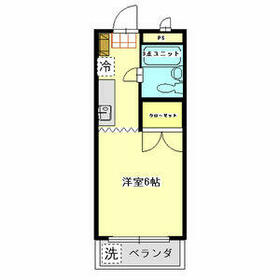 グリーンパレス秋川・213号室の間取り