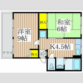 シティハイムフジの間取り