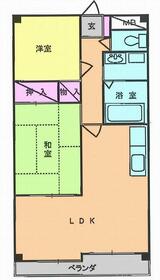 ヒルズ小山台Ⅲ・303号室の間取り