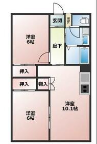 ヴィラマルヨシの間取り