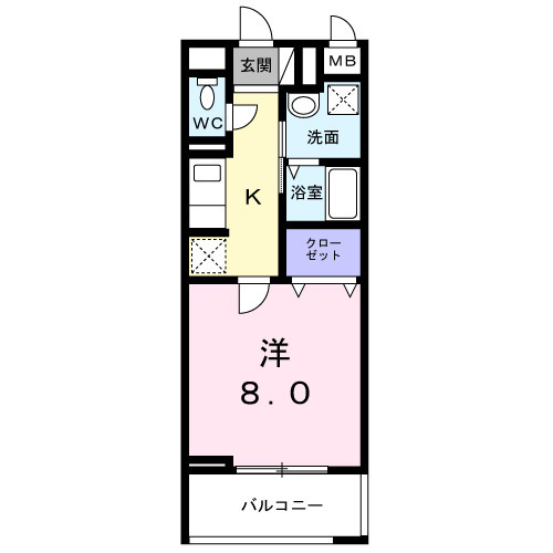 ドゥー・アヴェニールの間取り