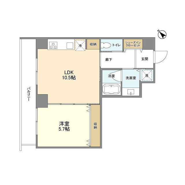 ウェルスクエア中目黒の間取り