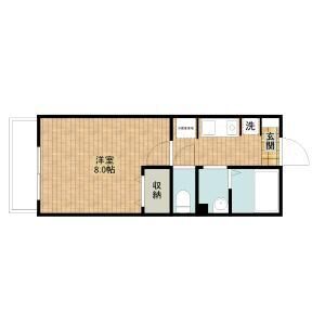 カーサ・ブリランテの間取り