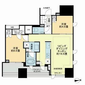 クラッシィハウス大手町・1306号室の間取り