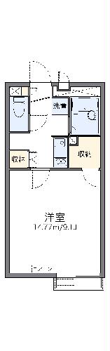 レオネクストムカイハラⅡの間取り