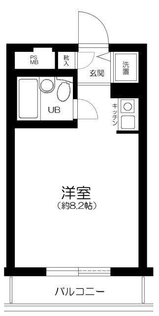 ハイネスプラザ新宿5の間取り