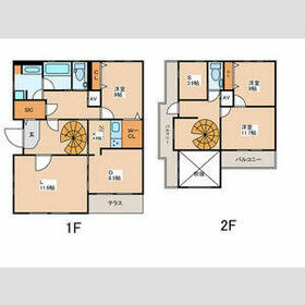 レキシントンの間取り