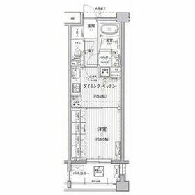 プレジール新宿大久保の間取り