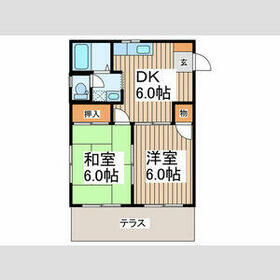 マリンハイツの間取り