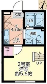 陽だまりテラス～縁～さがみ野・102号室の間取り