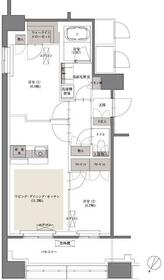 フォレストビュー護国寺・1001号室の間取り