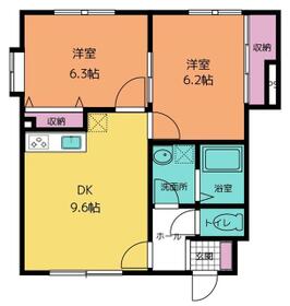 コンフォート大栄Aの間取り