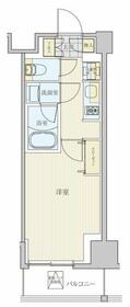 リビオメゾン南砂町・1108号室の間取り