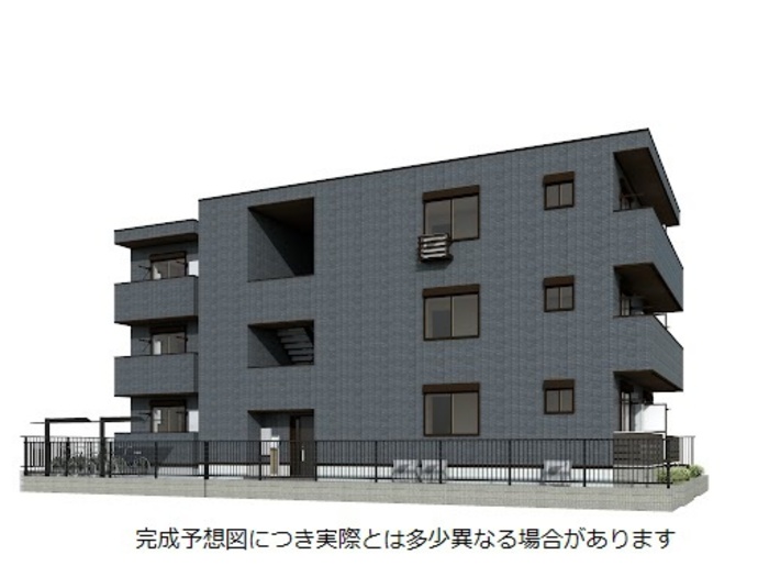 習志野台2丁目PJ B棟　B棟の外観