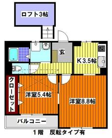 メープル2000の間取り