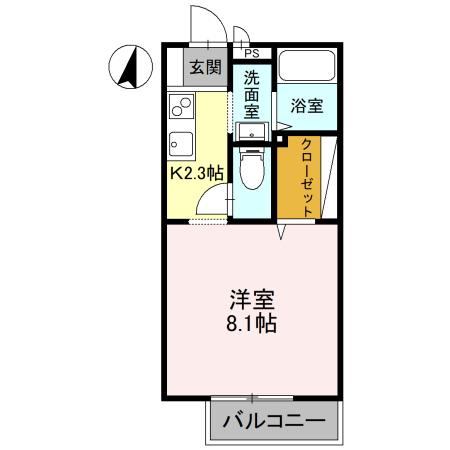 パナステージ 四季の郷 Eの間取り