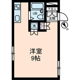 カーサグリス・0202号室の間取り