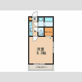 K´s city 鶴瀬の間取り