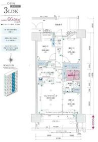 ポレスター博多ミッドシティの間取り